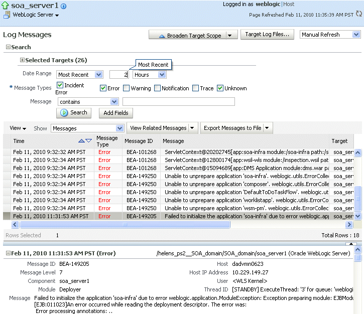Description of logpage.gif follows Description of logpage.gif follows