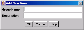Surrounding text describes Add New Group screen. Surrounding text describes Add New Group screen.