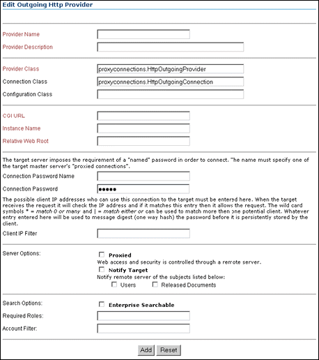 Surrounding text describes Edit Outgoing Provider screen. Surrounding text describes Edit Outgoing Provider screen.