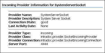 Surrounding text describes Provider Information screen. Surrounding text describes Provider Information screen.