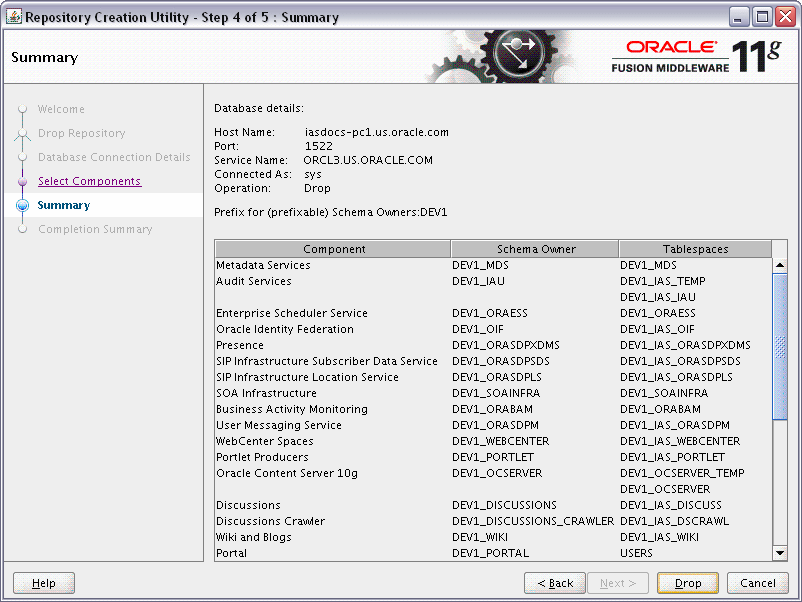 summary screen summary screen