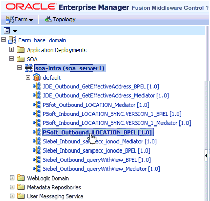 Oracle Enterprise Manager console Oracle Enterprise Manager console