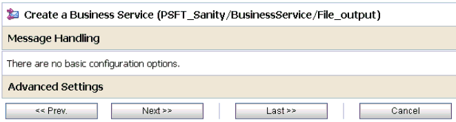 Message Handling page Message Handling page