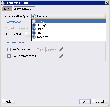 Implementation Type list Implementation Type list