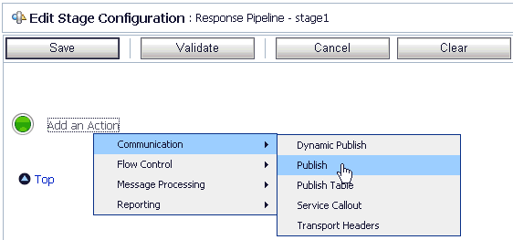 Select Publish Select Publish