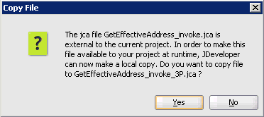Copy File message Copy File message