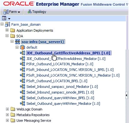Oracle Enterprise Manager console Oracle Enterprise Manager console