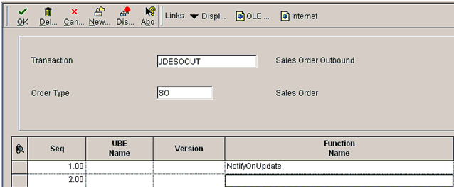 Data Export Control Revisions window Data Export Control Revisions window