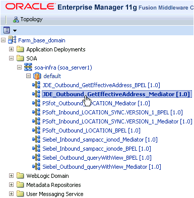 Oracle Enterprise Manager console Oracle Enterprise Manager console