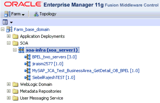 Oracle Enterprise Manager console Oracle Enterprise Manager console