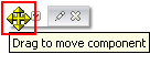 Move handle on a floating header Move handle on a floating header