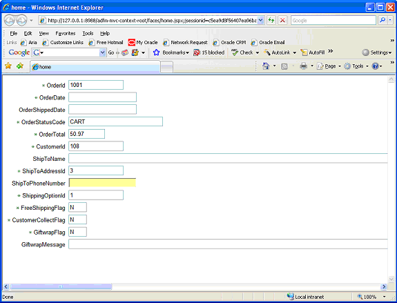 test adf mobile app