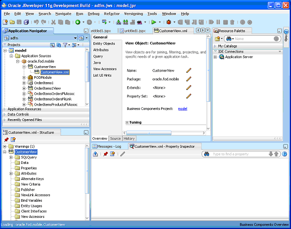create business component