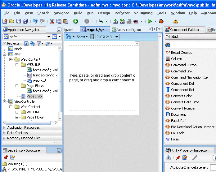 trinidad component page