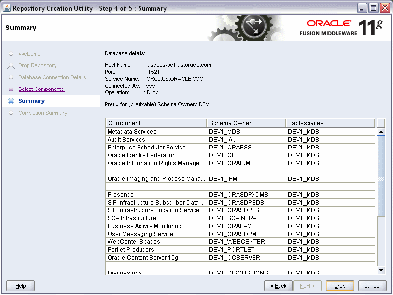 summary screen summary screen