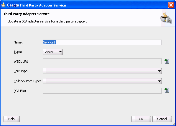 Third Party Adapter Service Third Party Adapter Service