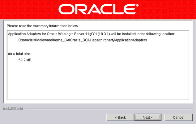 Summary screen Summary screen