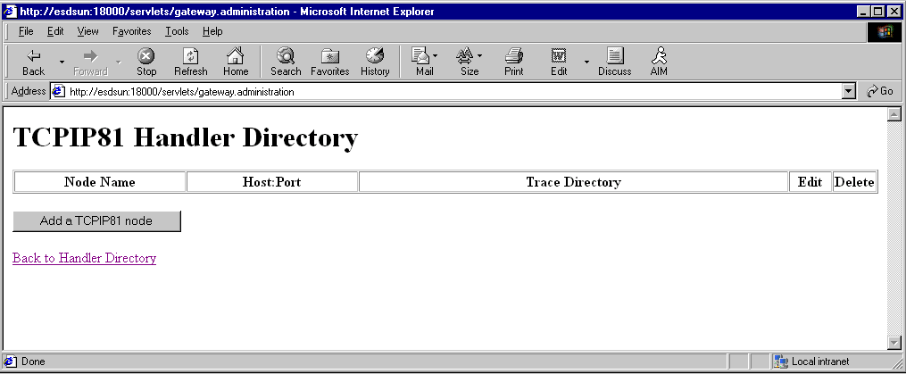 Add TCPIP81 Handler window Add TCPIP81 Handler window