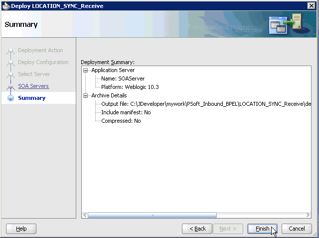 Summary pane Summary pane