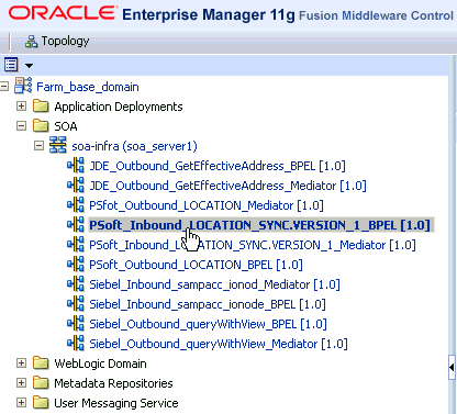 Oracle Enterprise Manager console Oracle Enterprise Manager console