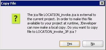 Copy File message Copy File message
