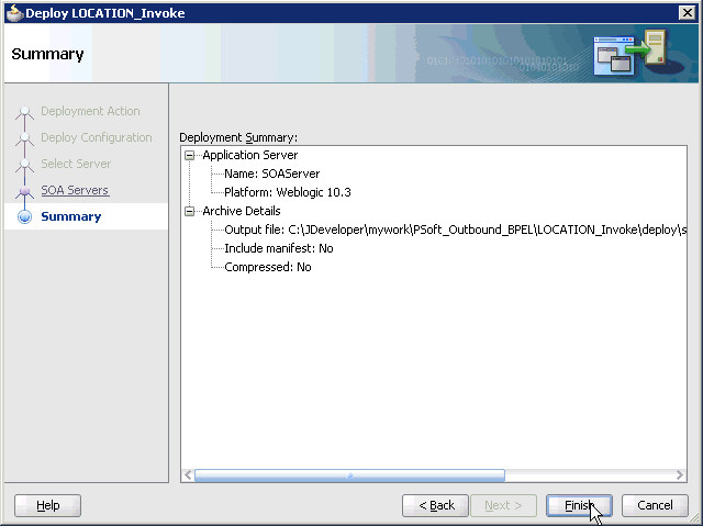 Summary pane Summary pane