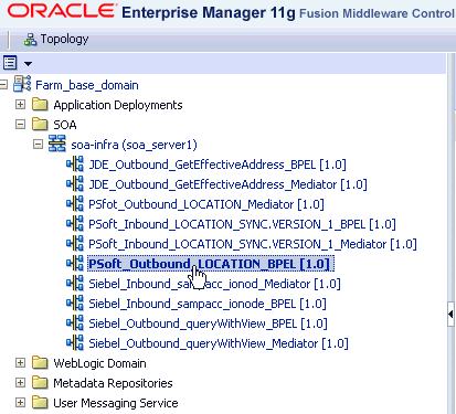 Oracle Enterprise Manager console Oracle Enterprise Manager console