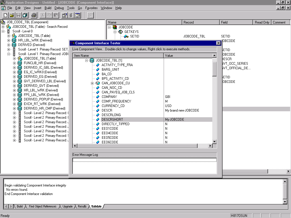 JOBCODE data JOBCODE data