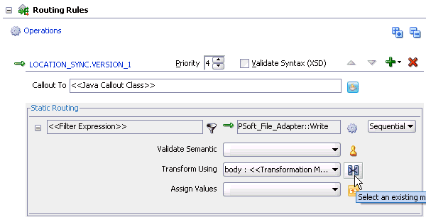 Routing Rules dialog box Routing Rules dialog box