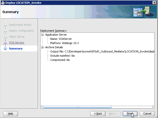 Summary pane Summary pane