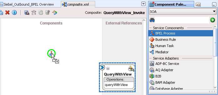 Components design pane Components design pane