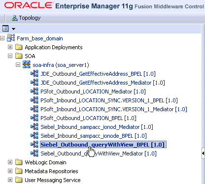 Oracle Enterprise Manager console Oracle Enterprise Manager console