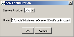 JCA configuration JCA configuration