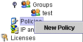 Policies node. Policies node.
