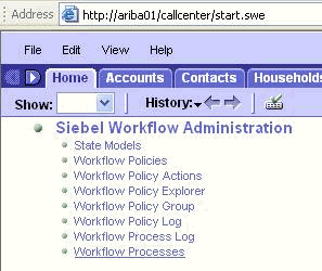 Siebel Workflow Administration Siebel Workflow Administration
