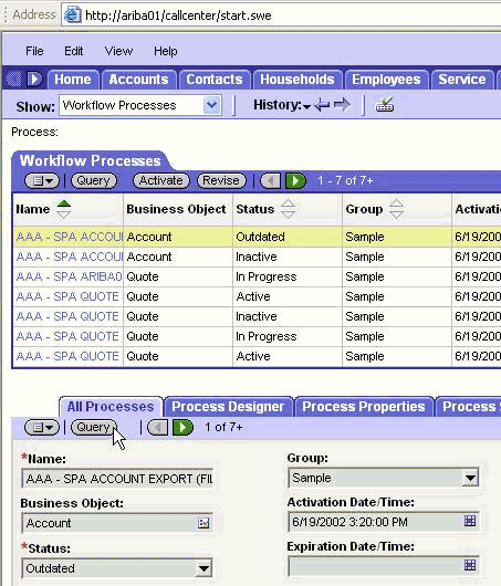 Workflow Processes Workflow Processes