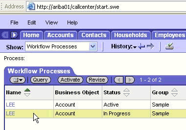 Workflow Processes Workflow Processes