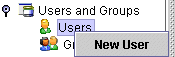New user option New user option