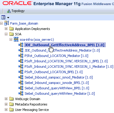 Oracle Enterprise Manager console Oracle Enterprise Manager console