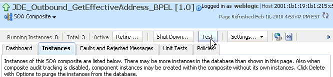 Test button Test button
