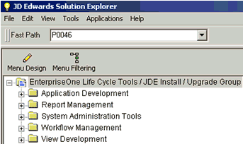 JD Edwards Solution Explorer JD Edwards Solution Explorer