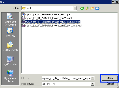 Open dialog Open dialog