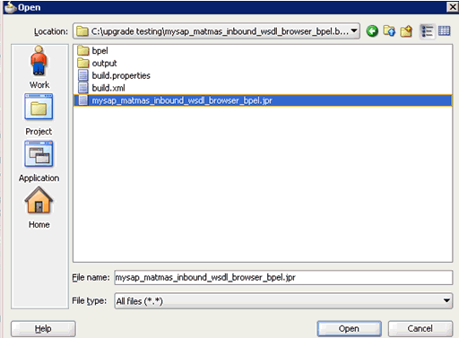 Open dialog Open dialog