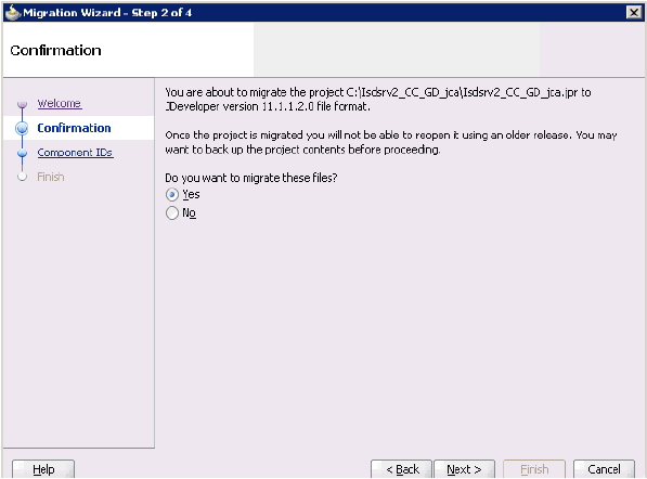 Confirmation page Confirmation page