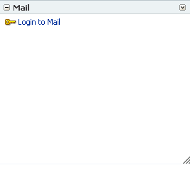 Login message in a Mail task flow Login message in a Mail task flow
