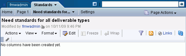 List displayed as top-level tab List displayed as top-level tab
