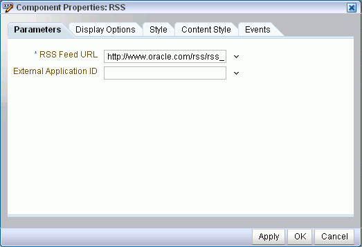 Selected component and its associated showDetailFrame Selected component and its associated showDetailFrame