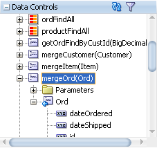The mergeOrd method is selected and expanded