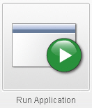 Run Application icon