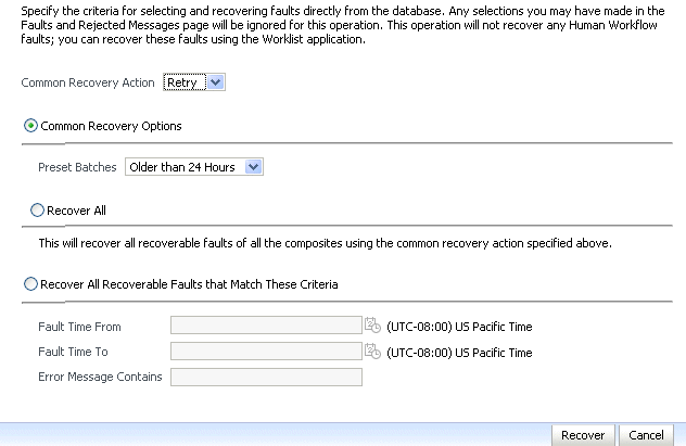 Description of soaapp_recovwithopts.gif follows Description of soaapp_recovwithopts.gif follows